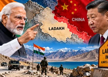 लद्दाख पर चीन का दावा