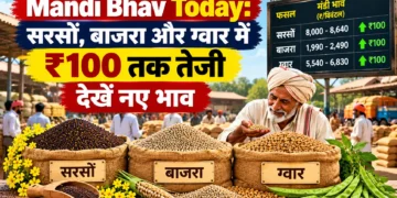 सरसों बाजरा ग्वार मंडी भाव 2026