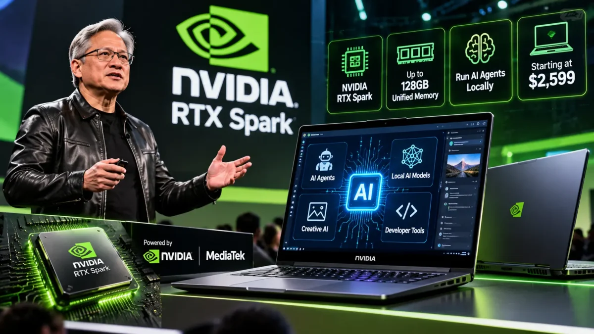 NVIDIA RTX Spark लैपटॉप