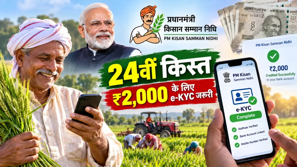 पीएम किसान 24वीं किस्त