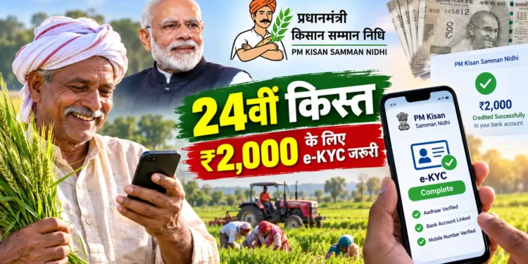 पीएम किसान 24वीं किस्त