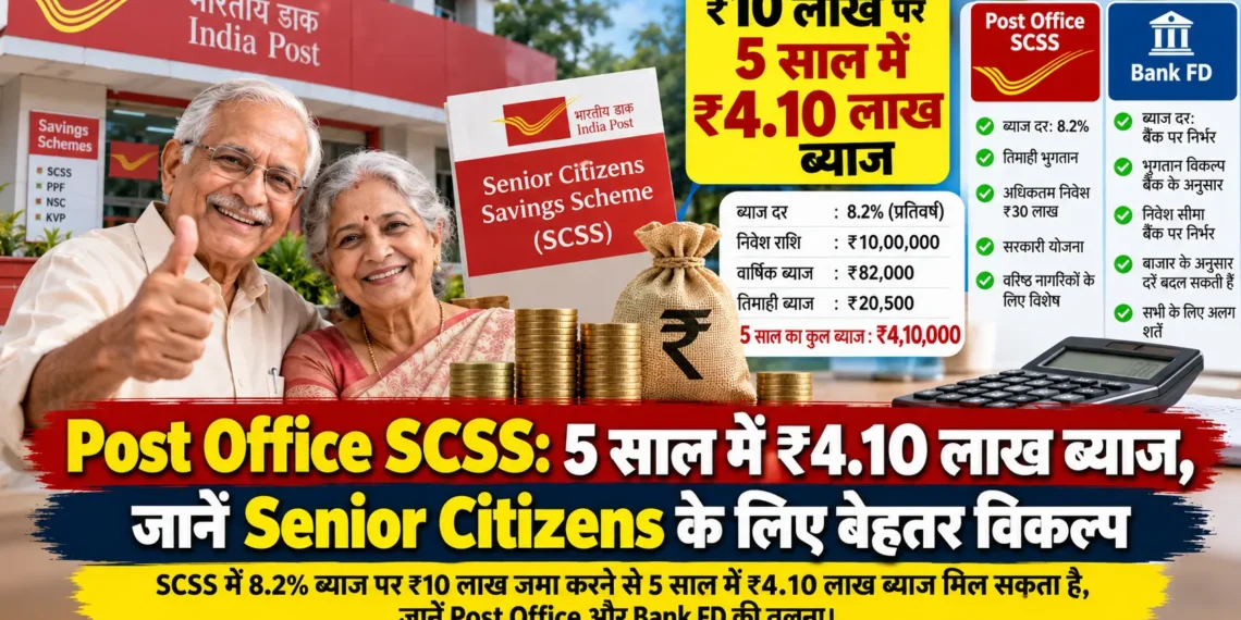 पोस्ट ऑफिस SCSS योजना