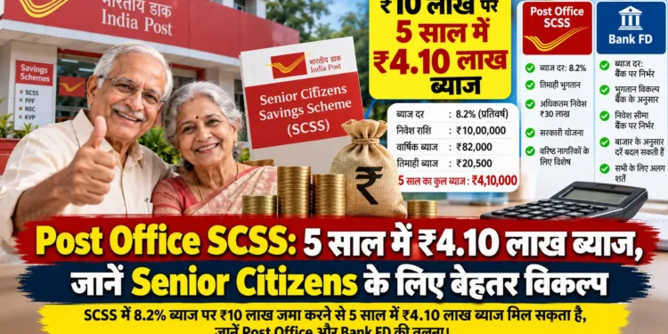 पोस्ट ऑफिस SCSS योजना