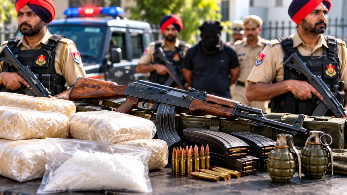 पंजाब हथियार तस्करी नेटवर्क