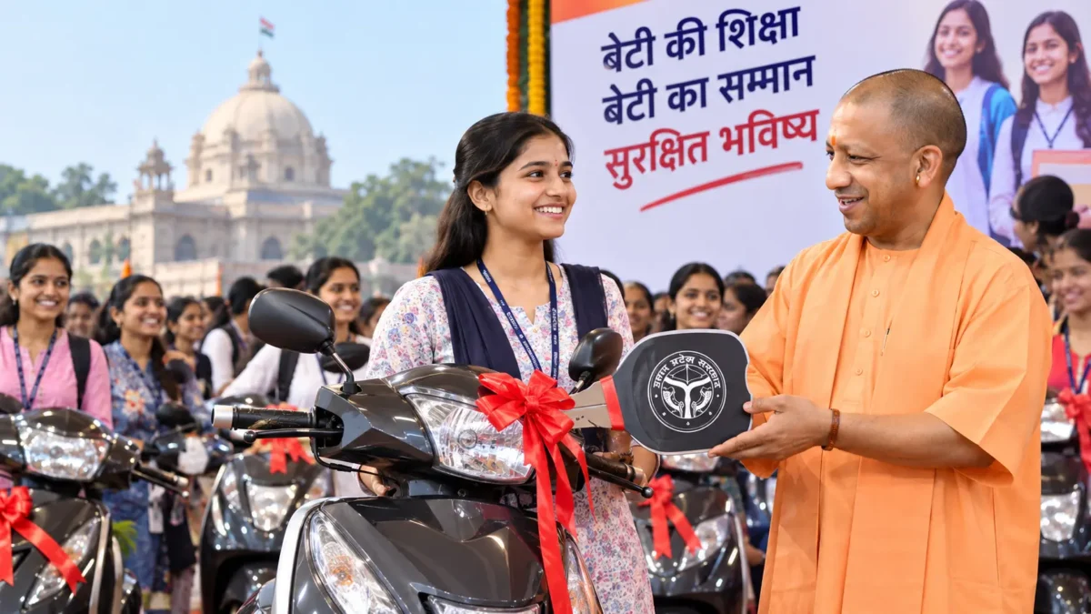 यूपी छात्रा स्कूटी योजना