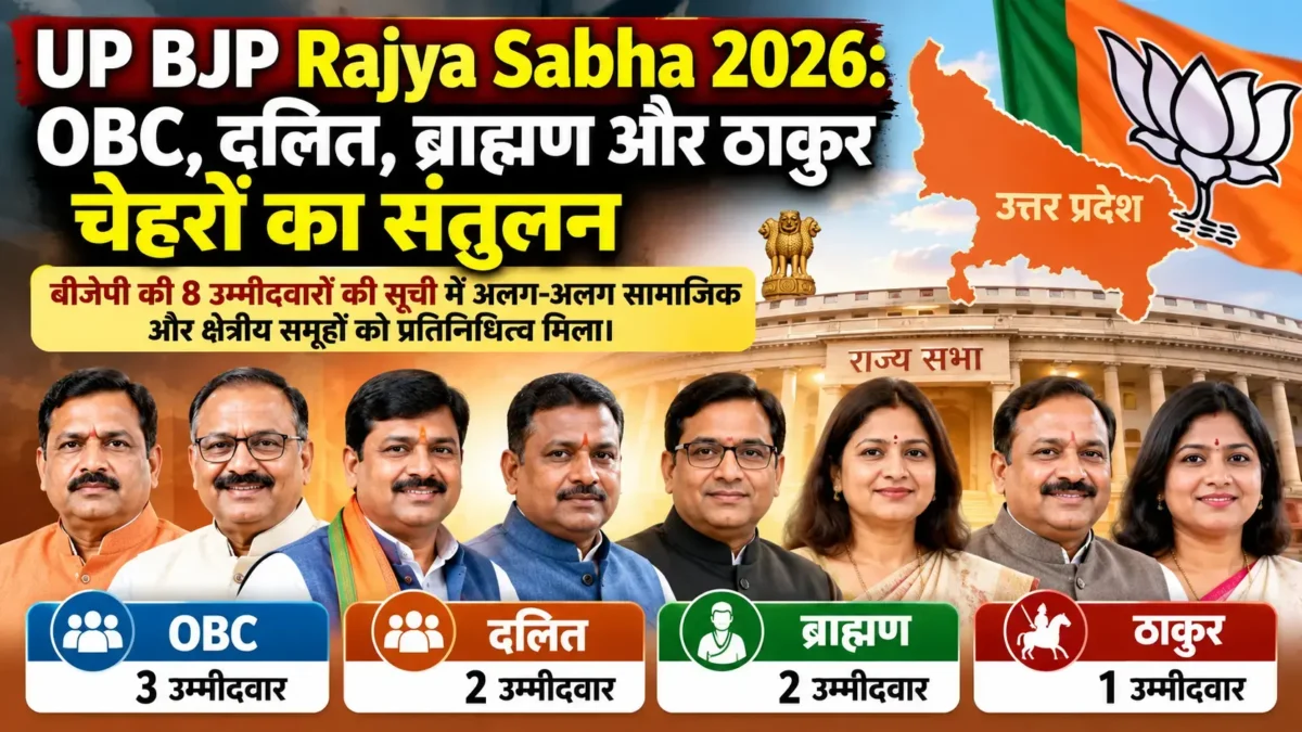 यूपी बीजेपी राज्यसभा उम्मीदवार