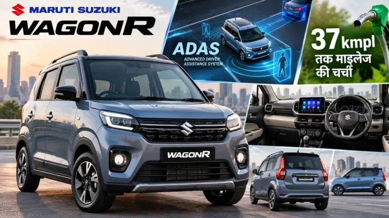 नई WagonR की झलक ने बढ़ाई उत्सुकता, ADAS और 37 kmpl माइलेज की चर्चा